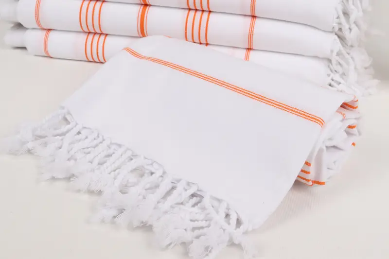 70x40 Cotton Striped Towel, Personalized Gift, Summer Gift, Valentines Day Gift For Him, Absorbent Turkish towel, Personalized Home Gift Wedding - 4