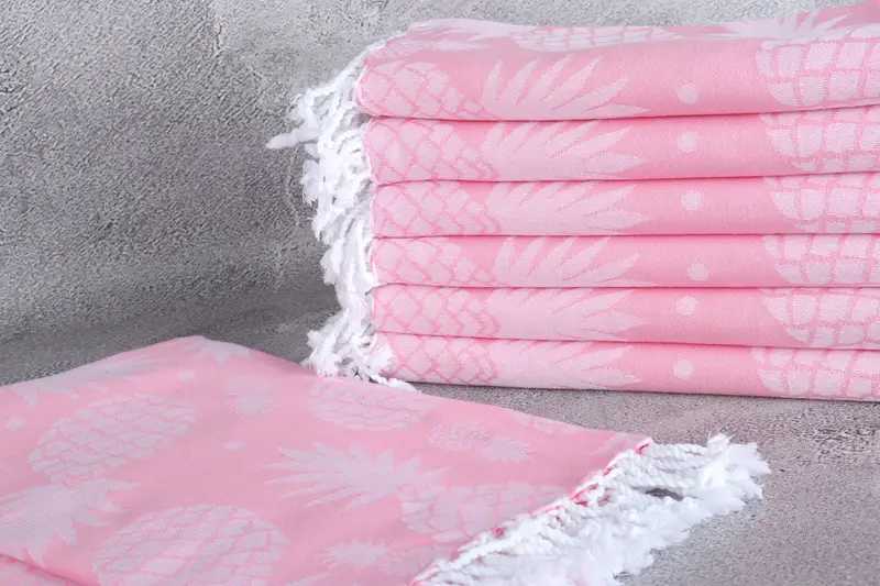 Peshtemal Towel USA, Handwoven Turkish Towel, Bridal Shower Gift, Personalized Wedding Gift For Couple, Monogram Turkish Towel, Monogram Beach Towel - 3