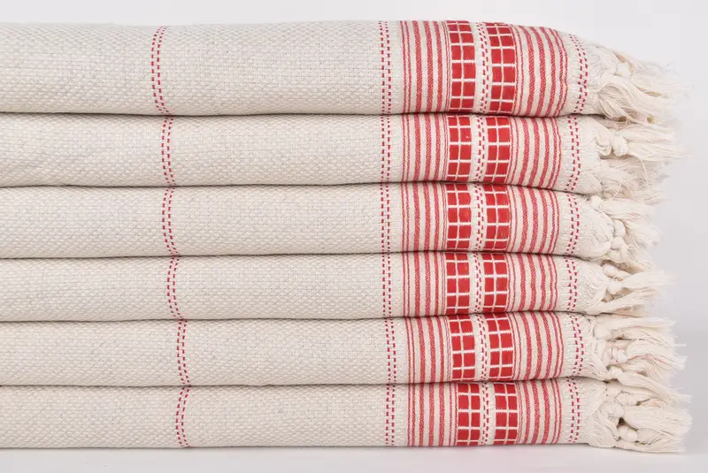 Bedspread, 96x94 Linen Striped Towel, Beach Wedding Favor, Bridal Shower Gift, Personalized Gifts, Turkish Tablecloth, Wedding Day Gift For Bride - 3