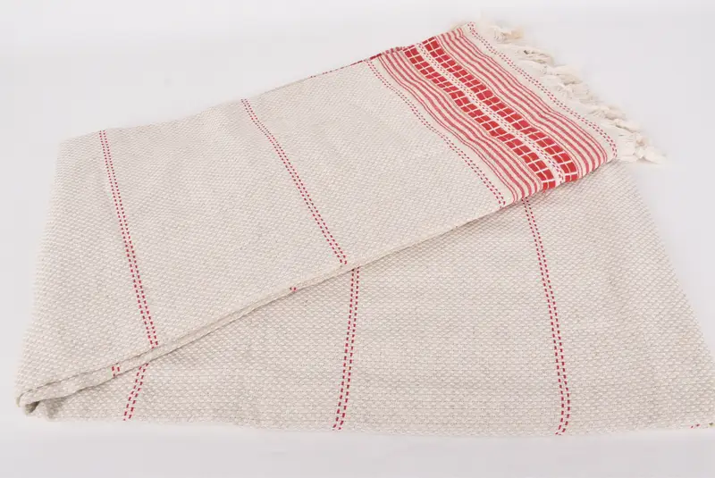 Bedspread, 96x94 Linen Striped Towel, Beach Wedding Favor, Bridal Shower Gift, Personalized Gifts, Turkish Tablecloth, Wedding Day Gift For Bride - 5