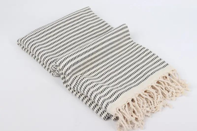 Organic Turkish towel, 70x40 Cotton Polka Dot Towel, Bridemaids Beach Towel, Unique Gift, Summer Gift, Pool Towels, Bachelor Towel, Beach towel - 6