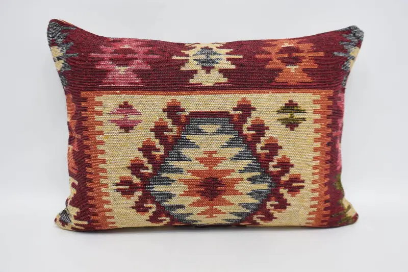 20x28 Red Pillow Cover, Turkish Pillow, Pillow for Couch, Colorful Cushion, Decorative Cushion Case, Interior Designer Pillow, Cushion - 1