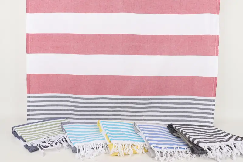 Absorbent Turkish towel, 70x40 Cotton Striped Towel, Holiday Towel, Beach Towel Gift, Valentines Day Gift, Bachelorette Party Gifts Bridesmaids - 7