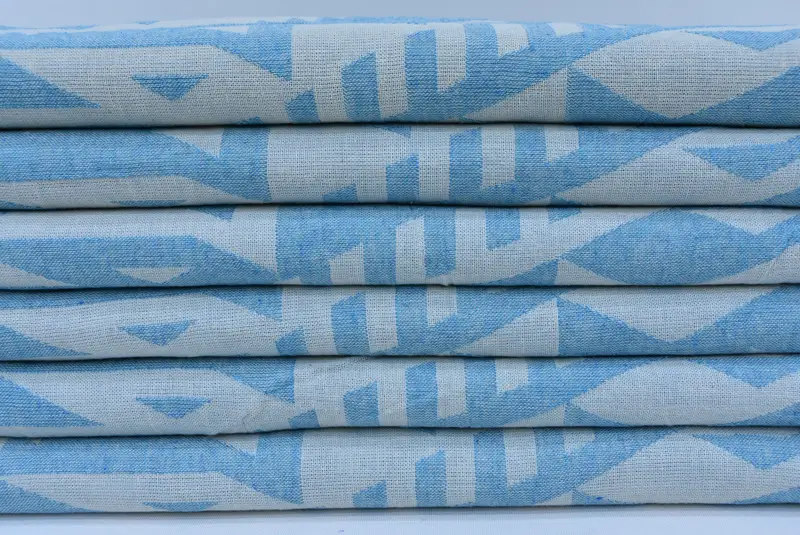 76x40 Cotton Geometric Towel, Bachelorette Party Gifts Bridesmaids, Holiday Towel, Bridesmaid Gifts, Bridal Shower Gift, Anniversary Gift For Her - 3
