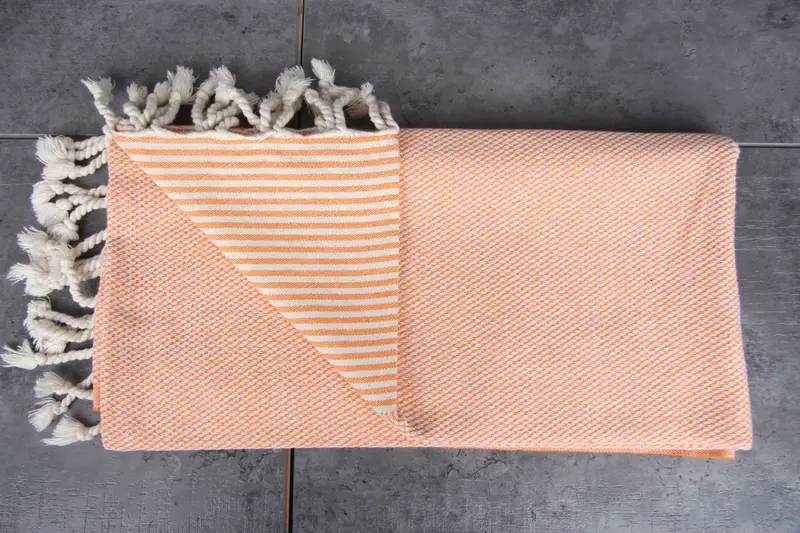 Personalized Towel, Maid Of Honor Gift, Absorbent Turkish towel, Embroidered Towel, 70x36 Cotton Striped Towel, Custom Name Towel, Scarf Towel - 3