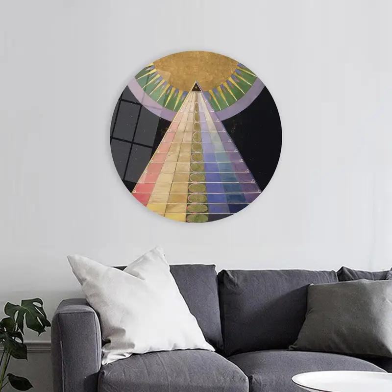 Eleganter Hilma af Klint-Leinwanddruck – moderne Altarbildkunst