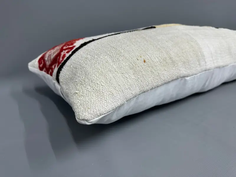Vintage Pillow, Boho Pillow Sham Cover, 16x48 Beige Pillow Cover, Vintage Kilim Pillow, Pillow, Personalized Gift Pillow Pillow Case - 6
