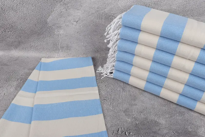 Bridesmaid Proposal Gift, Wedding Favors, Turkish Tea Towel, 40x18 Cotton Striped Towel, Personalized Gifts, First Wedding Anniversary Gift - 2