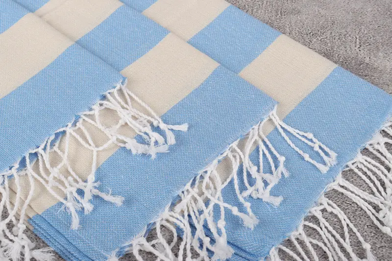 Bridesmaid Proposal Gift, Wedding Favors, Turkish Tea Towel, 40x18 Cotton Striped Towel, Personalized Gifts, First Wedding Anniversary Gift - 5