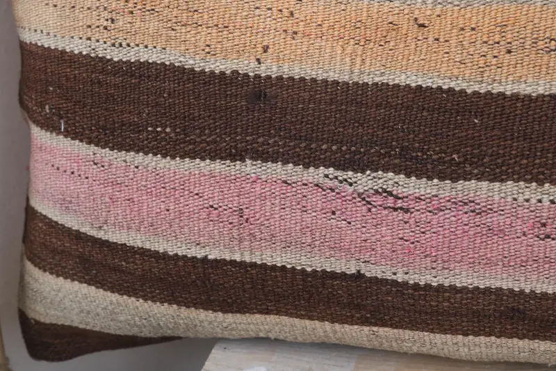 Home Decor Pillow, Cushion Cover, 16x48 Beige Pillow Cover, Boho Pillow Sham Cover, Vintage Kilim Pillow, Sustainable Cushion Cover - 3