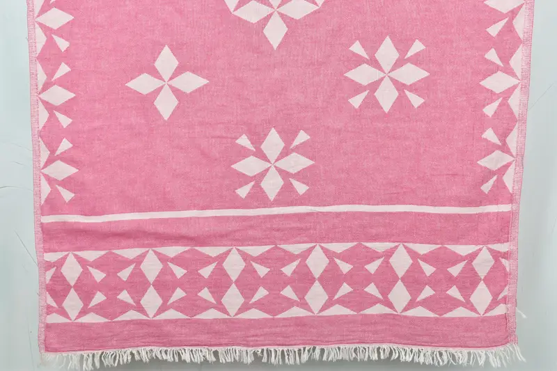 Custom Wedding Gift, Cute Beach Towel, Personalised Gift, 68x36 Cotton Compass Rose Design Towel, Turkish hand towel, Bachelorette Party Gifts - 1