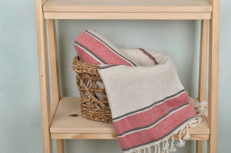 70x36 Linen Striped Towel, Bachelor Party Gifts, Best Friend Gift, Quick-Dry Beach Towel, Bachelorette Gifts, Turkish beach towel with fringe - 4