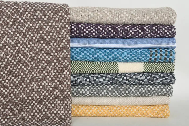 36x18 Cotton Set of 10 Towel, Organic Tea Towel, Turkish Hand Towel, Embroidery Towel, Turkish Tea Towel, Personalized Dish Towel, Gift For Bride - 1