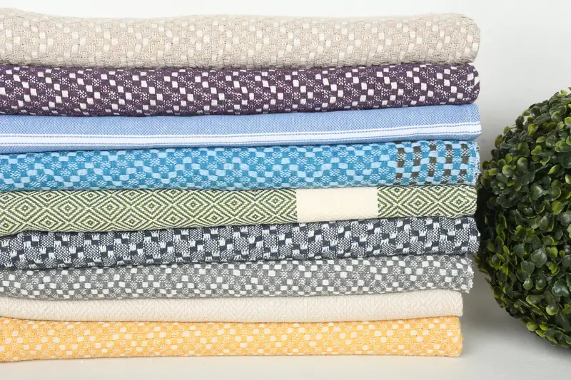 36x18 Cotton Set of 10 Towel, Organic Tea Towel, Turkish Hand Towel, Embroidery Towel, Turkish Tea Towel, Personalized Dish Towel, Gift For Bride - 3