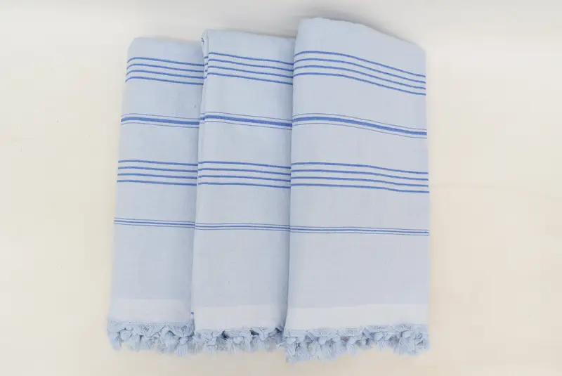 Housewarming Gift, Beach towel, 68x36 Cotton Striped Terry Towel, Hammam towel, Gift For Boyfriend, Large Beach Towel Personalized, Absorbent towel - 3