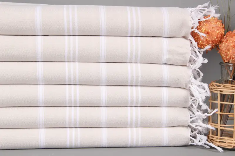 Personalized Kitchen Towel, Guest Towel, Wedding Favors, Halloween Gifts, 40x24 Cotton Striped Towel, Towel With Name, Bridesmaid Gifts, Summer Gift - 2