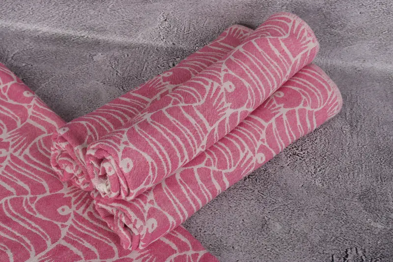Kitchen Towel, Bridesmaid Gifts, Monogrammed Hand Towel, Bathroom Towel, 40x24 Cotton Fish Design Towel, Gift For Him, Turkish Towel Monogram - 8