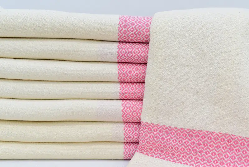 Bachelorette Party Gifts, Bridal Shower Favor, 70x40 Cotton Geometric Towel, Turkish Towel USA, Personalized Home Gift Wedding, Summer Gift - 2