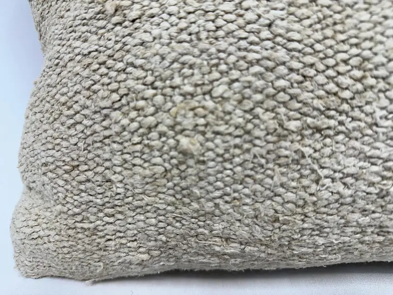 Pillow for Couch, Kilim Pillow, 12x20 Beige Pillow, Cushion Case, Armchair Cushion, Handmade Kilim Cushion, Handwoven Cushion Case - 2