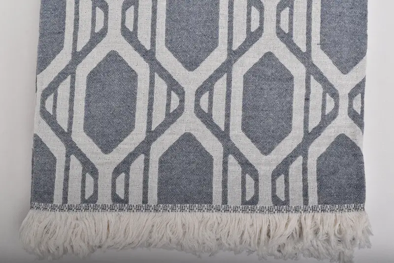 Wedding Favors, Gift For Wedding Day, Gift For Coworker, Best Friend Wedding Gift, Bedspread, 92x76 Cotton Patterned Towel, Turkish Blanket - 4