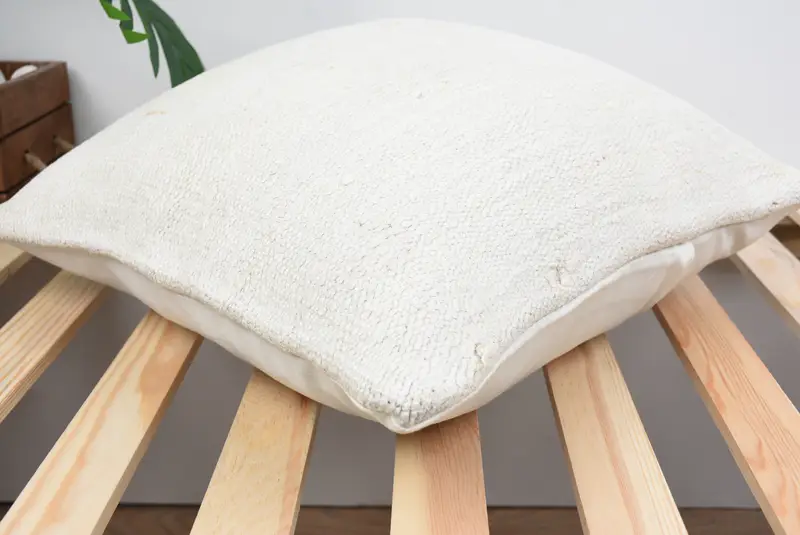 18x18 White Pillow Case, Pillow, Bed Pillow Case, Comfy Throw Pillow Case, Vintage Kilim Throw Pillow, Turkish Pillow, Kilim Cushion Sham - 6
