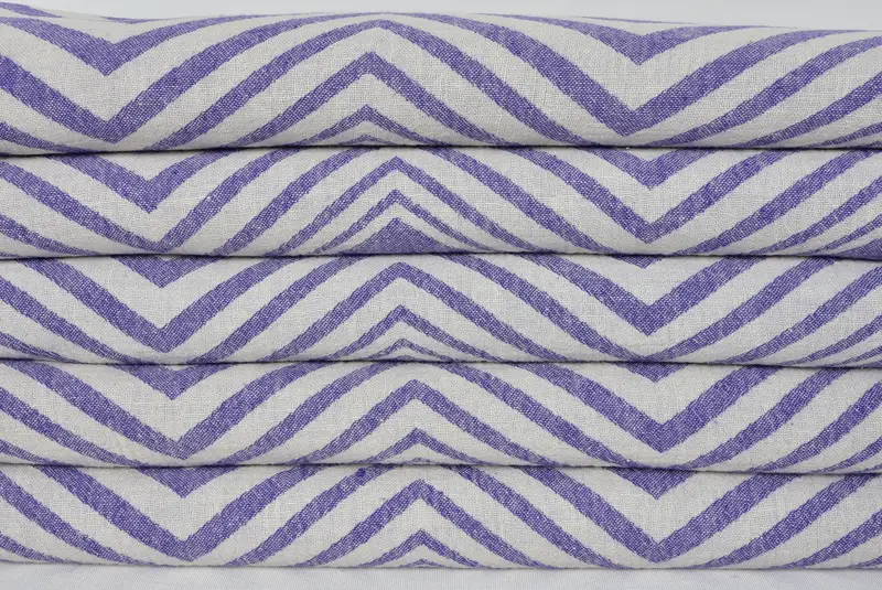 Summer Gift, Bridesmaid Gifts Personalized, 70x40 Cotton Zigzag Design Towel, Girls Weekend Getaways Gifts, Hammam towel, Personalized Beach Towel - 2
