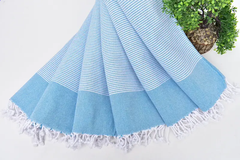 モノグラムハンドタオル、40x18コットンストライプタオル、キッチンタオル、結婚式ギフト、家の装飾のためのギフト、家の装飾ギフト、ギフトボックスティータオル - 4