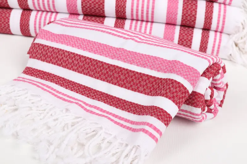 Personalized Wedding Gift, Spa Towel, 70x40 Cotton Striped Towel, Summer Towel, Pool Towels, Birthday Gift, Personalized Gifts, Organic towel - 4