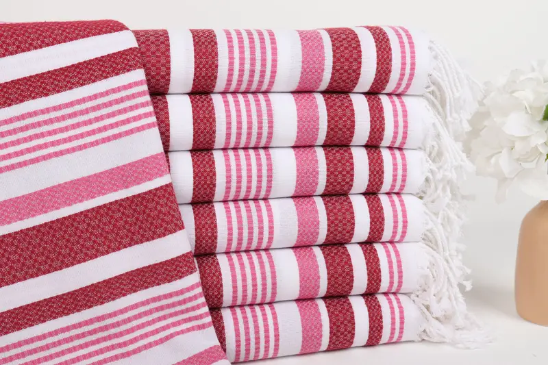 Personalized Wedding Gift, Spa Towel, 70x40 Cotton Striped Towel, Summer Towel, Pool Towels, Birthday Gift, Personalized Gifts, Organic towel - 1