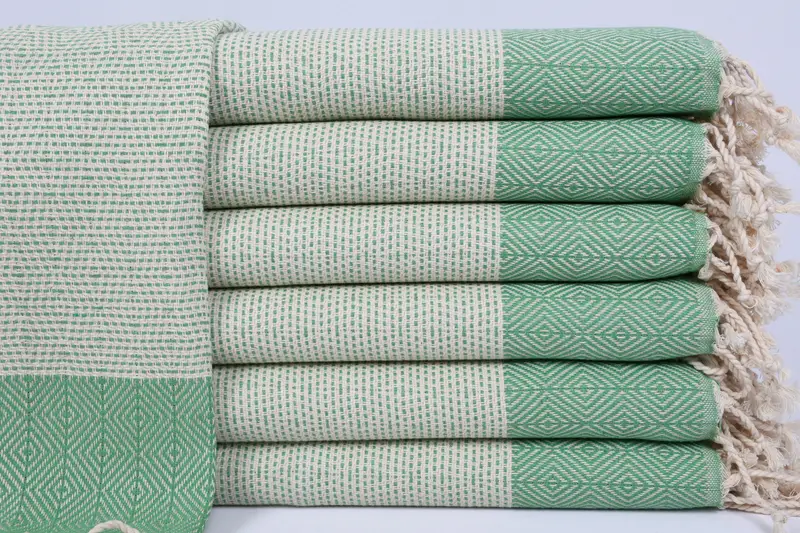 Wedding Gift, 36x18 Cotton Diamond Towel, Best Friend Gift Ideas, Bathroom Towels, Spa Towel, Wedding Anniversary Gift, Personalized Kitchen Towel - 1