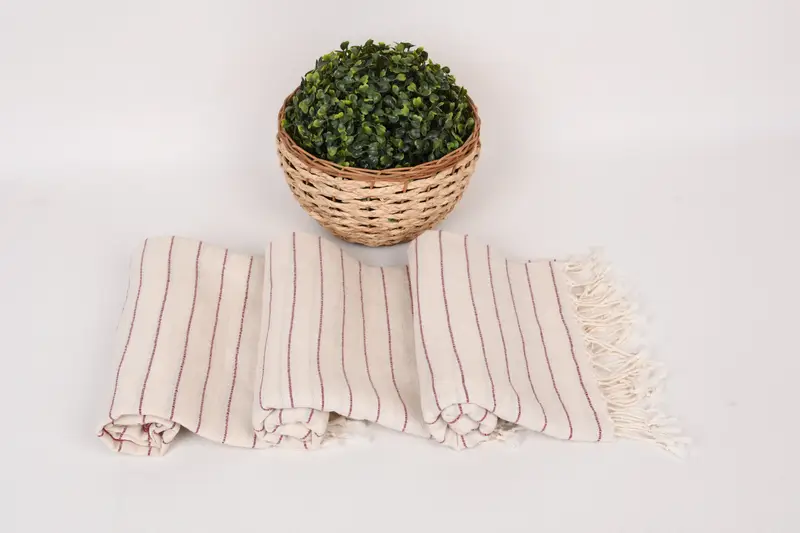 70x38 Cotton Striped Towel, Gift For Him, Turkish beach towel with fringe, Summer Gift, Gifts For Him, Personalized Towel Gift, Birthday Gift - 8