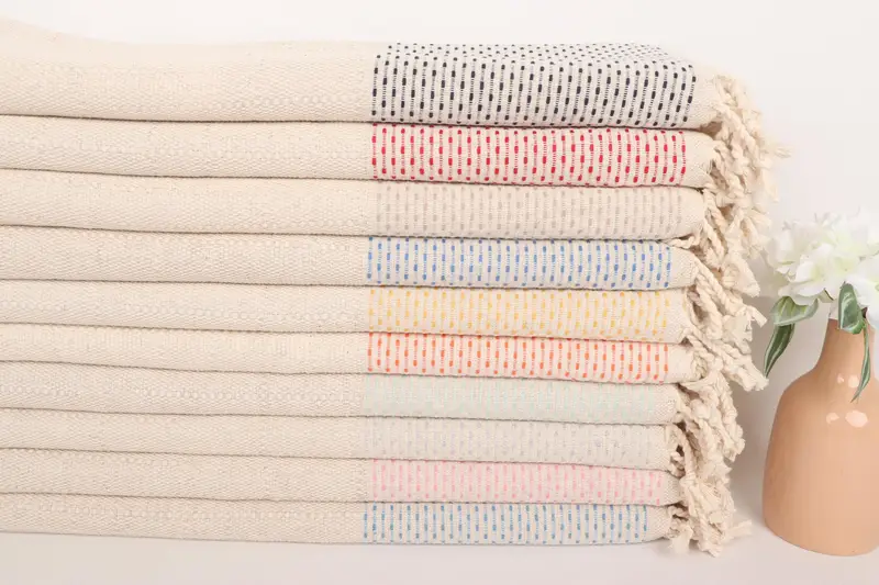 40x20 Cotton Polka Dot Towel, Wedding Favors, Bathroom Towel, Monogrammed Hand Towel, Beach Bachelorette Party Decorations, Personalized Hand Towel - 2