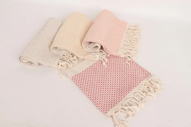 40x20 Cotton Polka Dot Towel, Wedding Favors, Bathroom Towel, Monogrammed Hand Towel, Beach Bachelorette Party Decorations, Personalized Hand Towel - 5