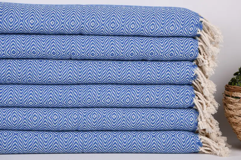 Küçük banyo havlu, kişiselleştirilmiş bulaşık havlu, 36x18 pamuklu zikzak elmas havlu, sevgililer günü hediyesi, özel isim havlu, Türk çay havlu, spor salonu havlu - 2