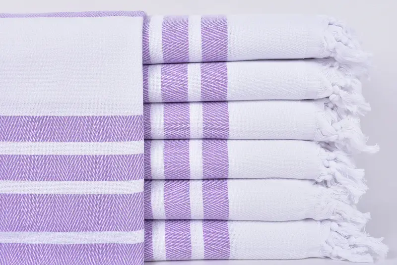 Quick-Dry Beach Towel, Guest Towel, Custom Name Towel, Home Gift, Wedding Towel, Absorbent towel, Personalized Gifts, 70x40 Cotton Herringbone Towel - 1