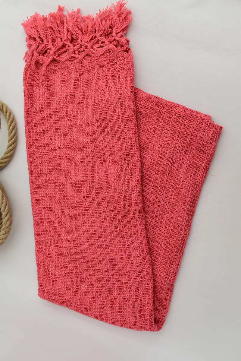 Gift For Bride, Boho Throw Blankets, 80x56 Cotton Solid Towel, Throw Blanket, Woven Throw Blanket, Turkish Towel Blanket, Bachelorette Party Items - 5