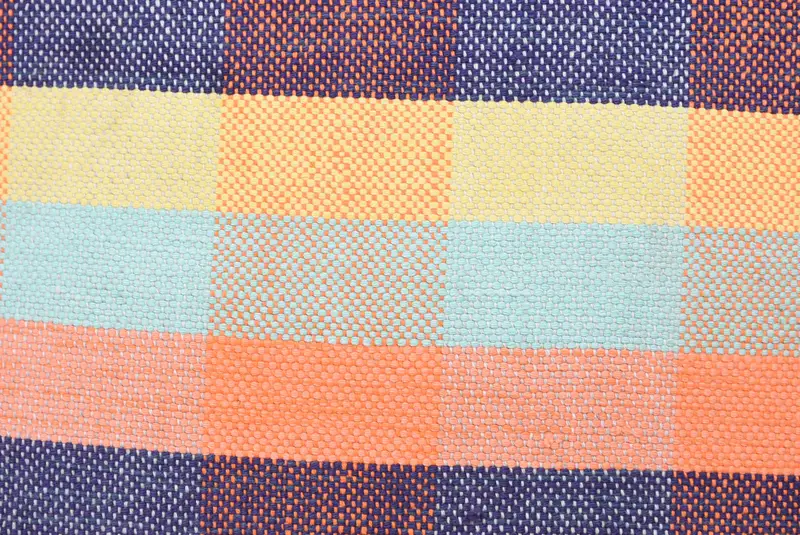 Boho Pillow, Couch Cushion Cover, Throw Kilim Pillow, 18x18 Blue Pillow Case, Pillow Case, Garden Cushion Cover, Vintage Pillow - 3