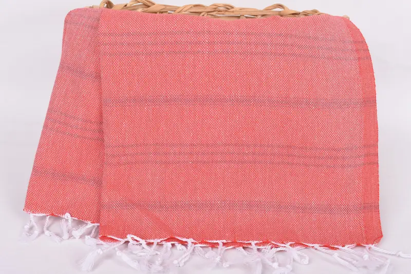 Bachelorette Towel, Monogrammed Hand Towel, 40x24 Cotton Striped Towel, Birthday Gift, Personalized Kitchen Towel, Turkish Towel Hand Towel - 5