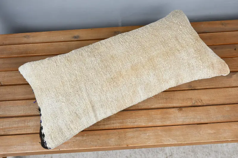 Personalized Gift Pillow Pillow Case, Tapestry Pillow, 12x24 Beige Pillow Cover, Turkish Pillow, Kilim Pillow, Turkish Kilim Pillow, Cushion - 2