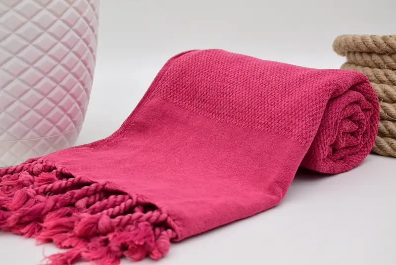 70x32 Cotton Geometric Stonewashed Towel, Bachelorette Party Favors, Beach Towel Bulk, Sand-resistant towel, Bachelor Gift, Housewarming Gift - 1
