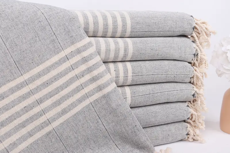 Gift For Her, Bridesmaid Gifts, Peshtemal Towel USA, Turkish Beach Towel Bulk, 70x40 Linen Striped Towel, Customized Towels, Wedding Favors - 1