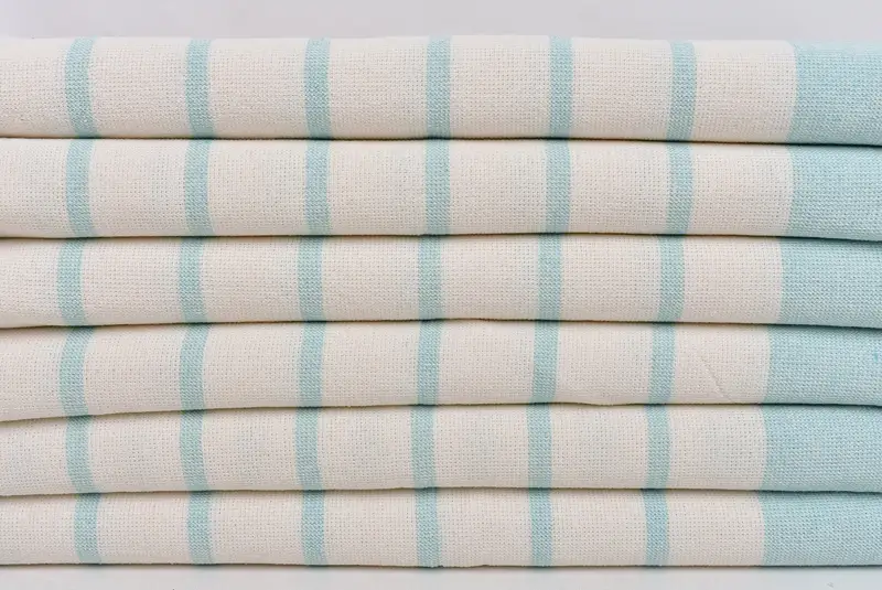 Beach Theme Bachelorette Party, Bridesmaid Gifts, Personalized Kitchen Towel, Embroidery Towels, Bathroom Towels, 36x18 Cotton Striped Towel - 1