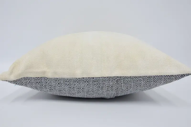 Pillow, Boho Pillow Sham Cover, 18x18 Beige Pillow Case, Antique Pillows, Meditation Cushion Case, Interior Designer Pillow - 5