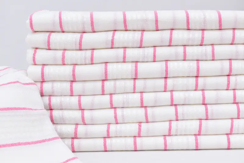 Turkish Towel USA, Custom Beach Towel, Personalized Wedding Gift, Bachelorette Beach Towel, 70x40 Cotton Striped Towel, Wedding Day Gift For Bride - 2