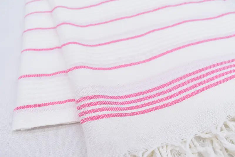 Turkish Towel USA, Custom Beach Towel, Personalized Wedding Gift, Bachelorette Beach Towel, 70x40 Cotton Striped Towel, Wedding Day Gift For Bride - 4