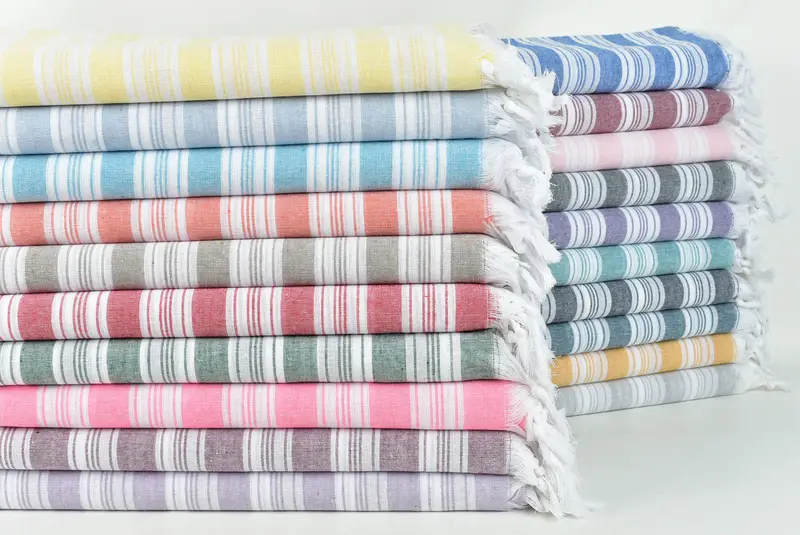 70x40 Cotton Striped Towel, Gifts For Him, Halloween Gifts, Handmade Gift, Monogram Beach Towel, Bachelorette Party Gifts For Bride, Travel Towel - 3