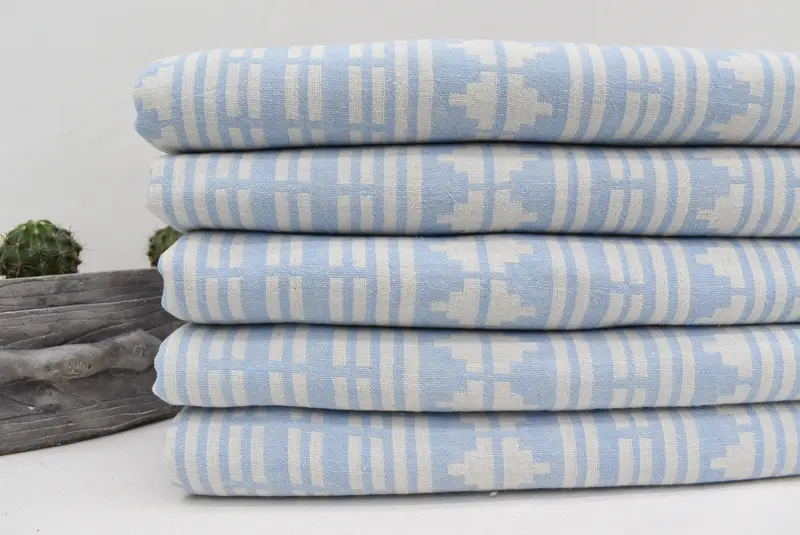 Gift For Wedding Day, Anniversary Gift For Her, Lightweight towel, Gift For Her, 70x40 Cotton Kilim Design Towel, Beach Towel Bulk, Soft towel - 2