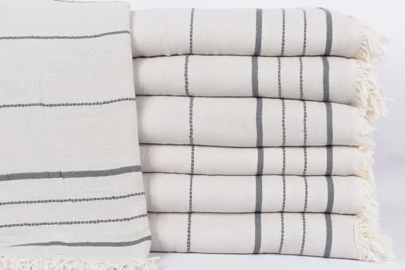 100x80 Cotton Striped Towel, Custom Wedding Gifts, Decorative Blanket, Gift For Coworker, Custom Blanket, Turkish Blanket Queen, Turkish Bedcover