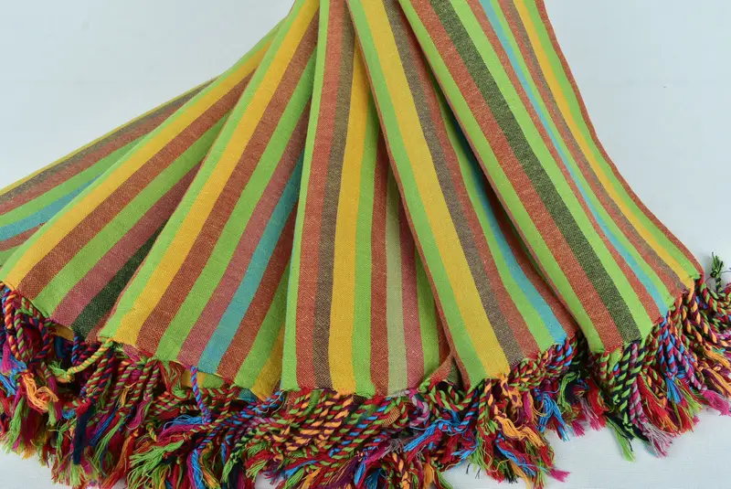 70x36 Cotton Striped Towel, Home Decor Gifts, Thin towel, Yoga Towel, Best Friend Christmas Gift, Bridesmaid Gift, Beach Theme Wedding Gift - 4