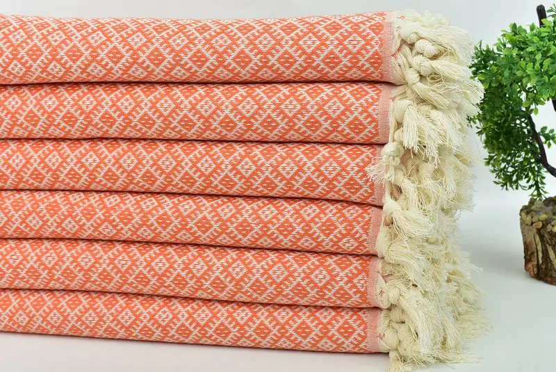 Embroidered Towel, Maid Of Honor Gift, Bridesmaid Gifts, 70x40 Cotton Diamond Towel, Personalized Towel Gift, Organic towel, Beach Towel Monogram - 3